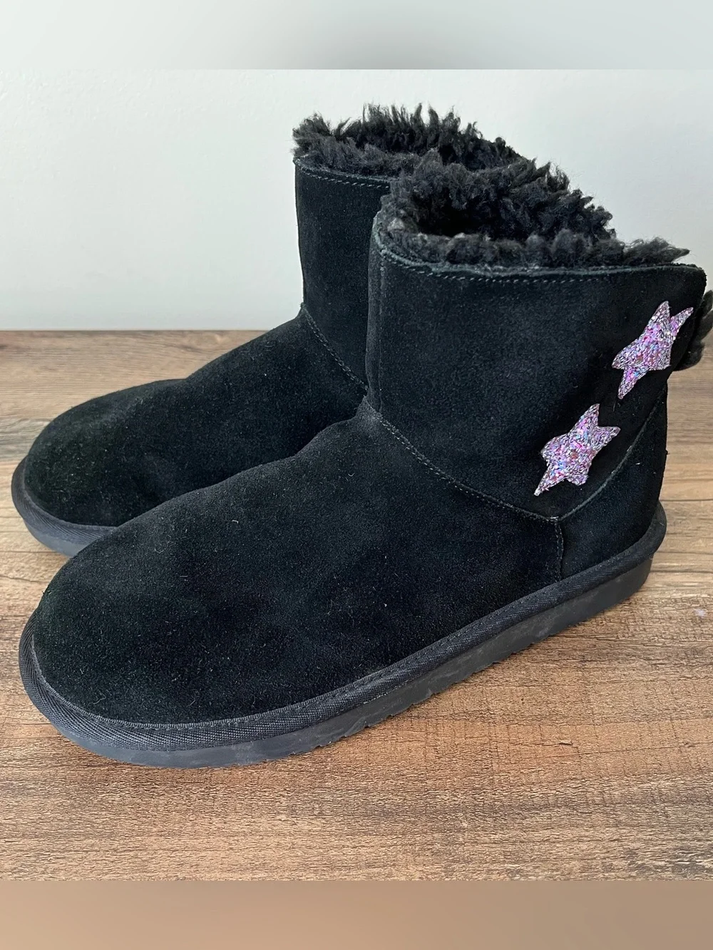 Kids Koolaburra Shoes Ugg Koolaburra Koola Star Mini Boots Girls Size 4